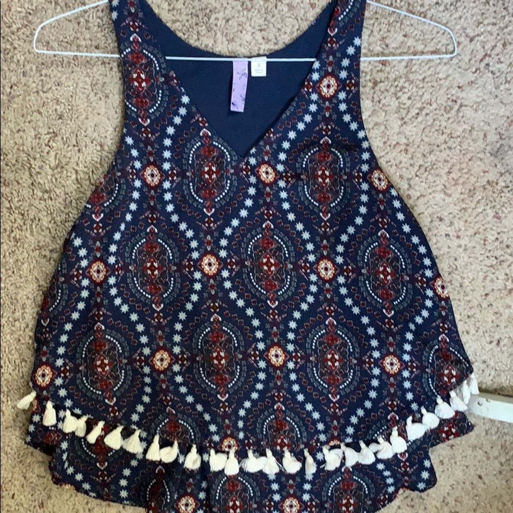 Patterned blouse
